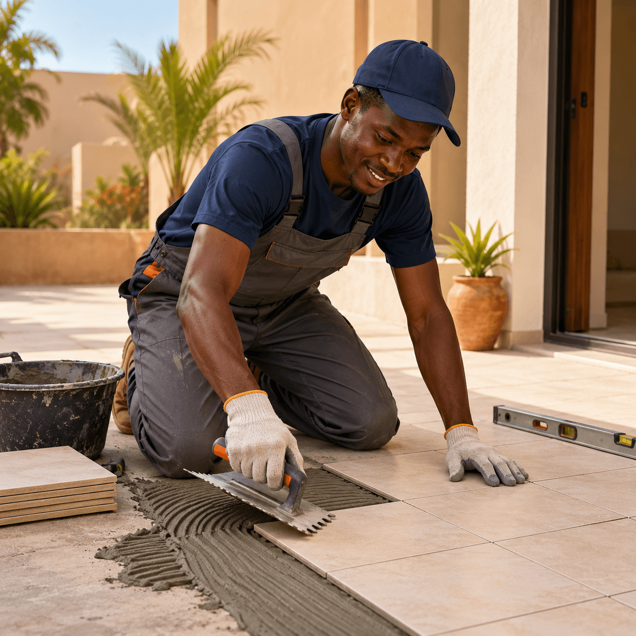 Illustration Maçonnerie & Carrelage